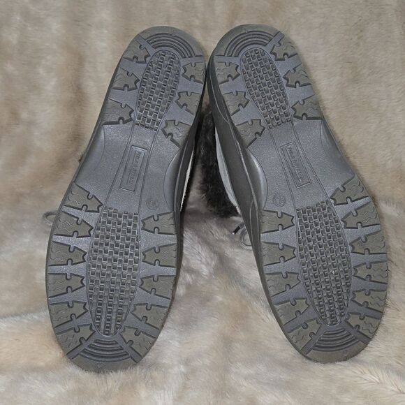 FIELD & STREAM WOMEN'S PAC WHITE LEATHER WINTER BOOTS, SIZE 10 - NEW - Picture 9 of 13